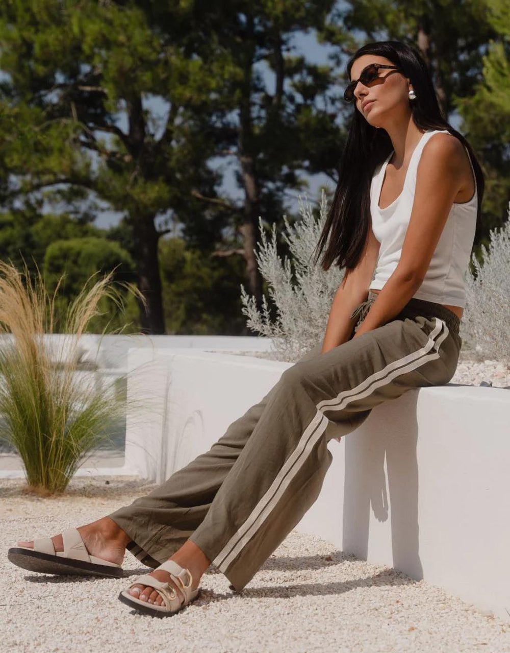 stories-be-told-vibe-jacquard-stripe-wide-leg-pants-khaki-womens-clothing