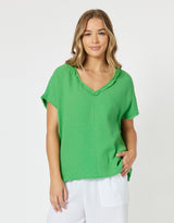 threadz-byron-cotton-v-neck-top-emerald-womens-clothing