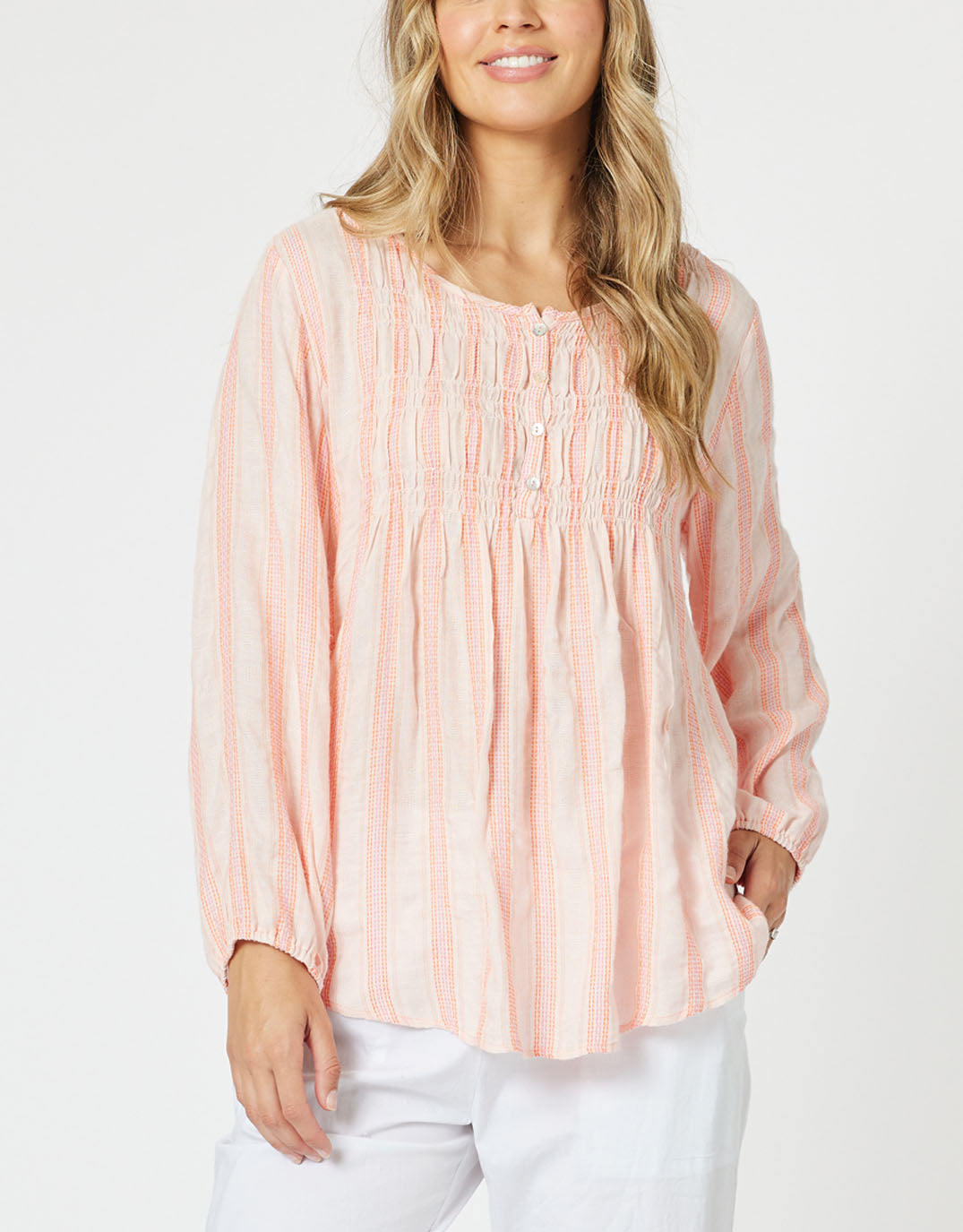 threadz-venice-stripe-top-papaya-womens-clothing