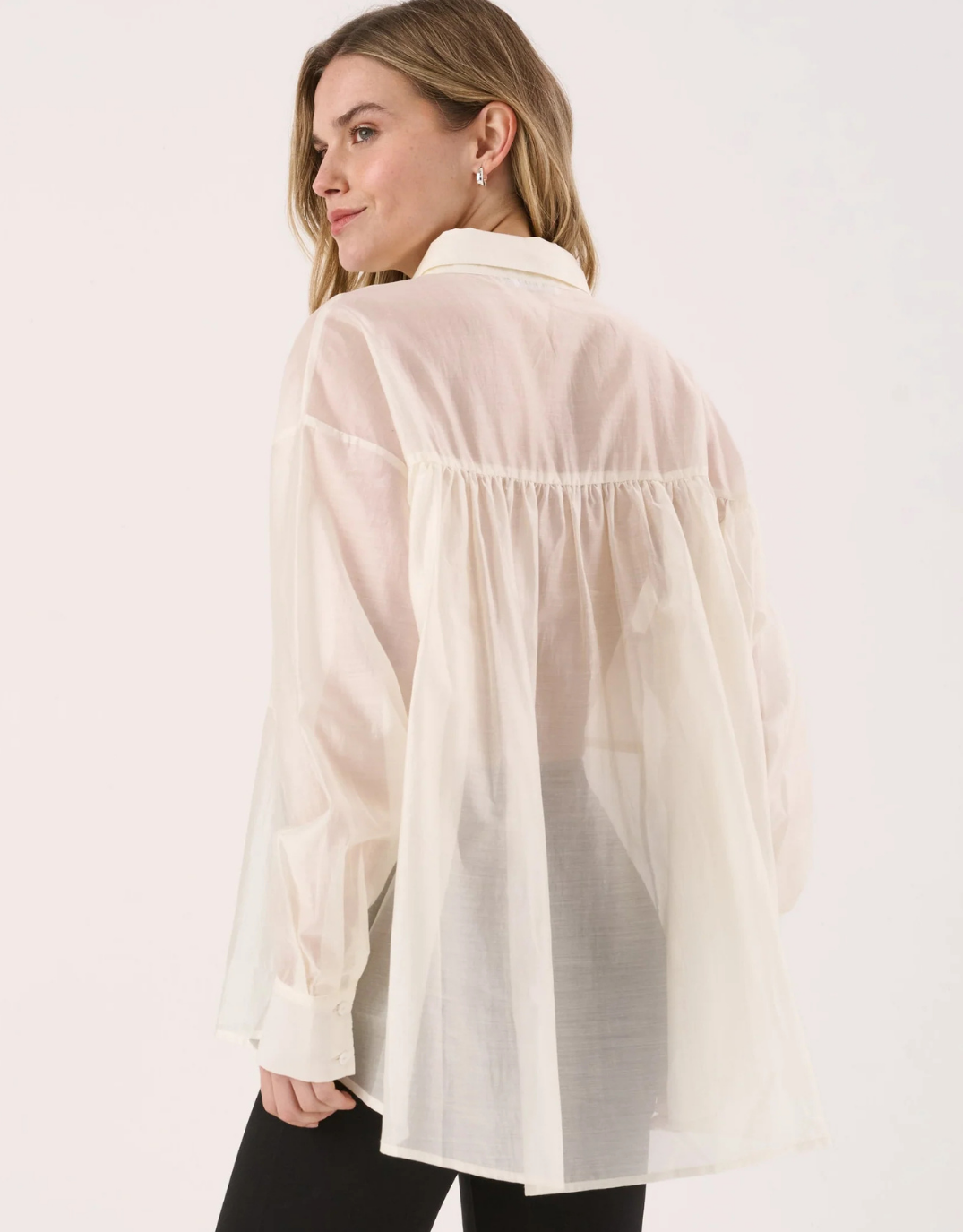 Val Oversized Shirt - White