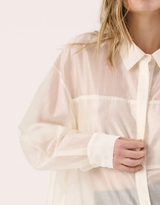 Val Oversized Shirt - White