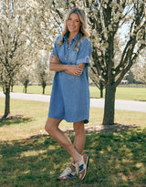 Andie Denim Dress - Mid Wash