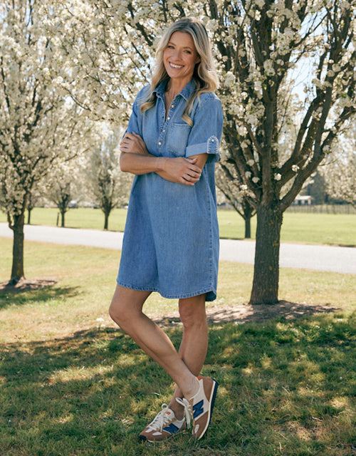 Andie Denim Dress - Mid Wash