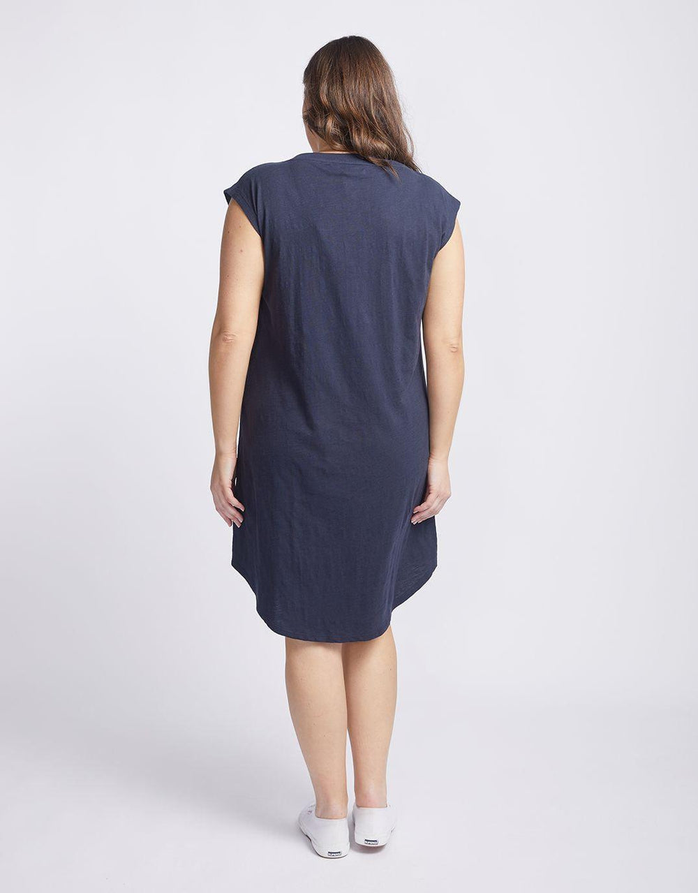 White & Co. - Beach Club Dress - Navy - White & Co Living Dresses