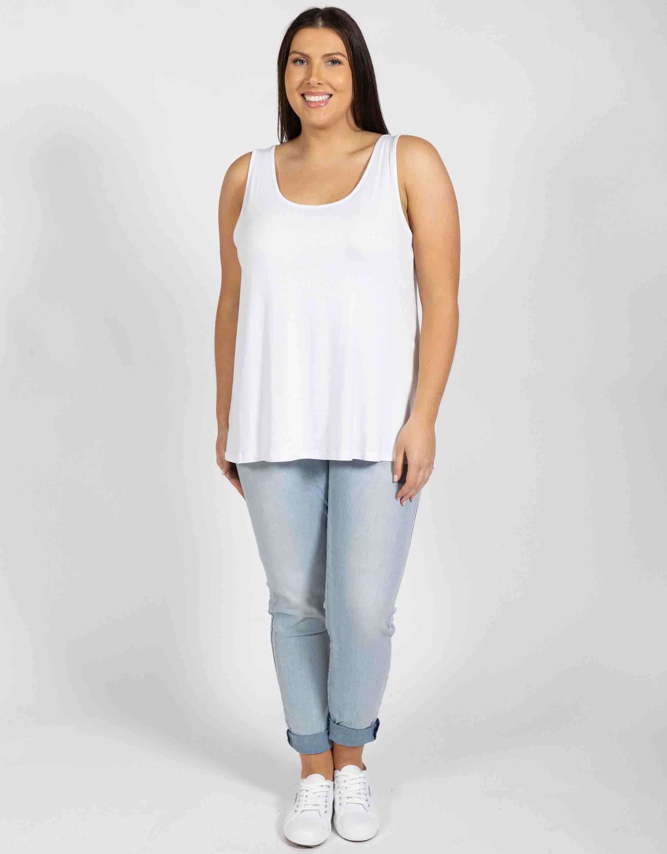 Sirena Reversible Tank - White