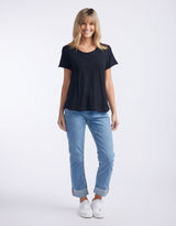 Original Round Neck T-Shirt - Black