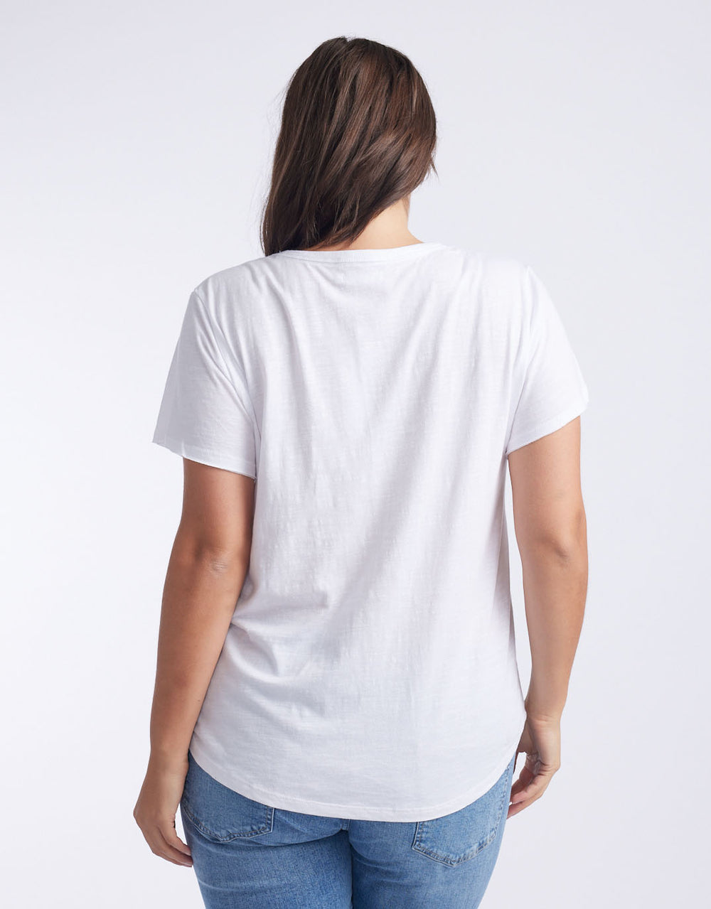 White & Co. - Original Round Neck T-Shirt - White - White & Co Living Tees & Tanks