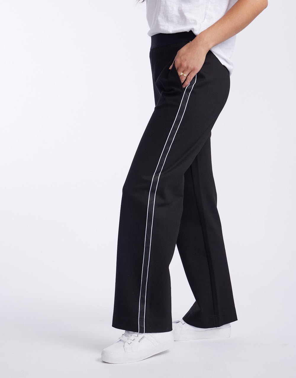 white-co-timeless-straight-leg-ponti-pant-trim-tape-womens-clothing