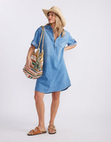 Andie Denim Dress - Mid Wash