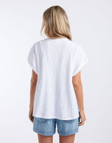 Camille Cotton Top - White
