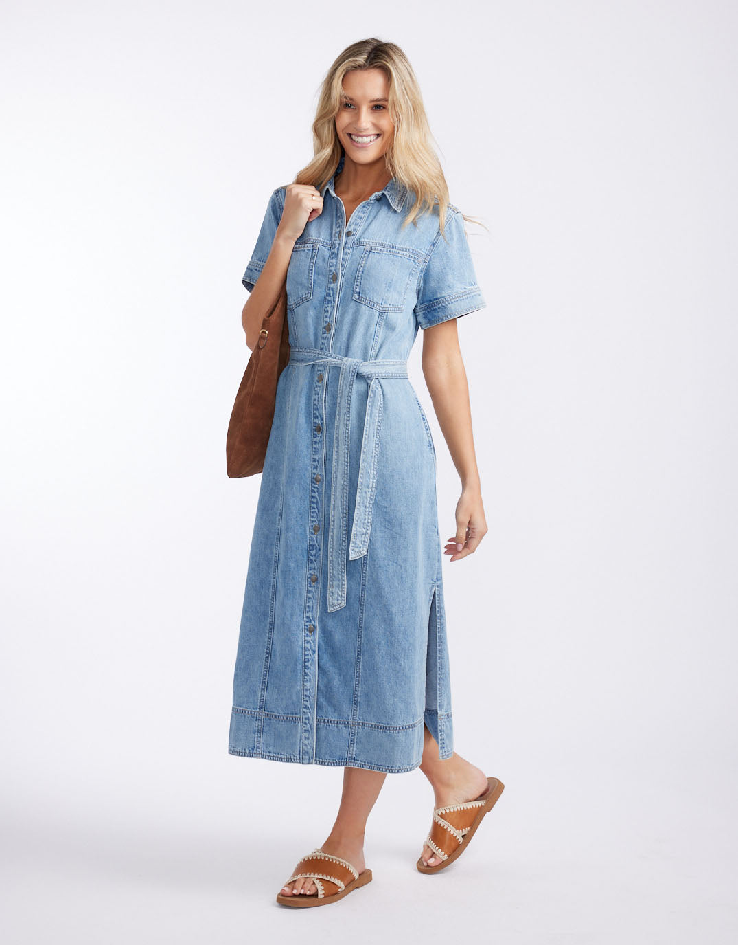white-co-claudia-midi-dress-mid-wash-womens-clothing