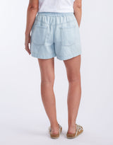 Coco Denim Short - Light Wash Denim