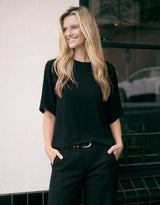 Drape Tee - Black