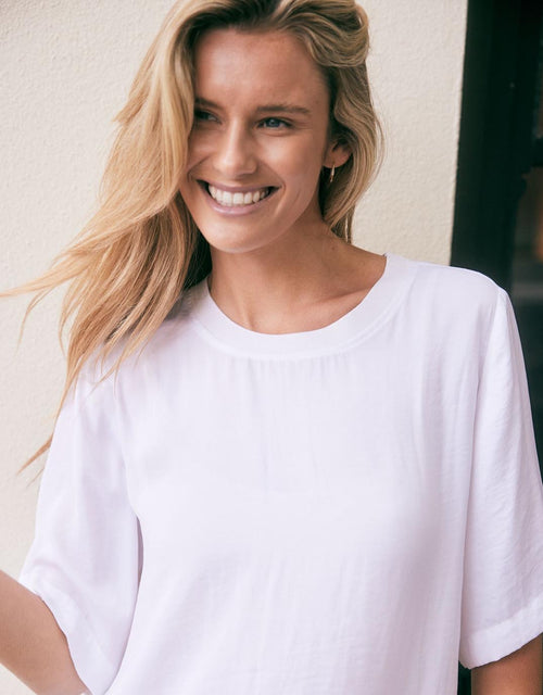 Drape Tee - White