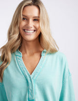 white-co-henley-sunset-top-seaglass-womens-clothing