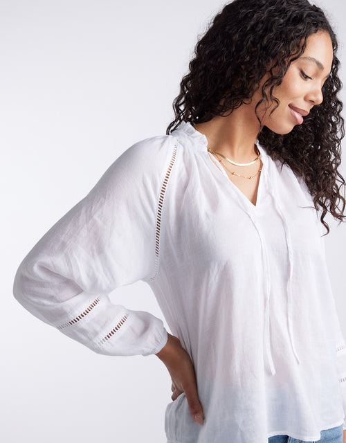 Isabelle Blouse - White