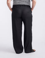 Linen Pant - Black