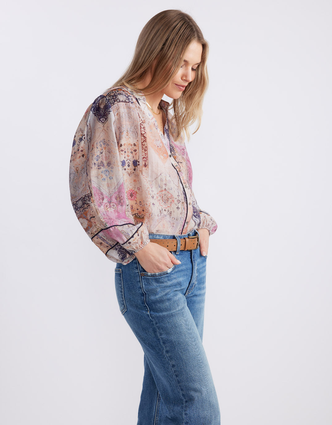 Mila Blouse - Mosaic