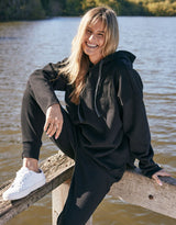 white-co-monogram-fleece-hoodie-black-womens-clothing