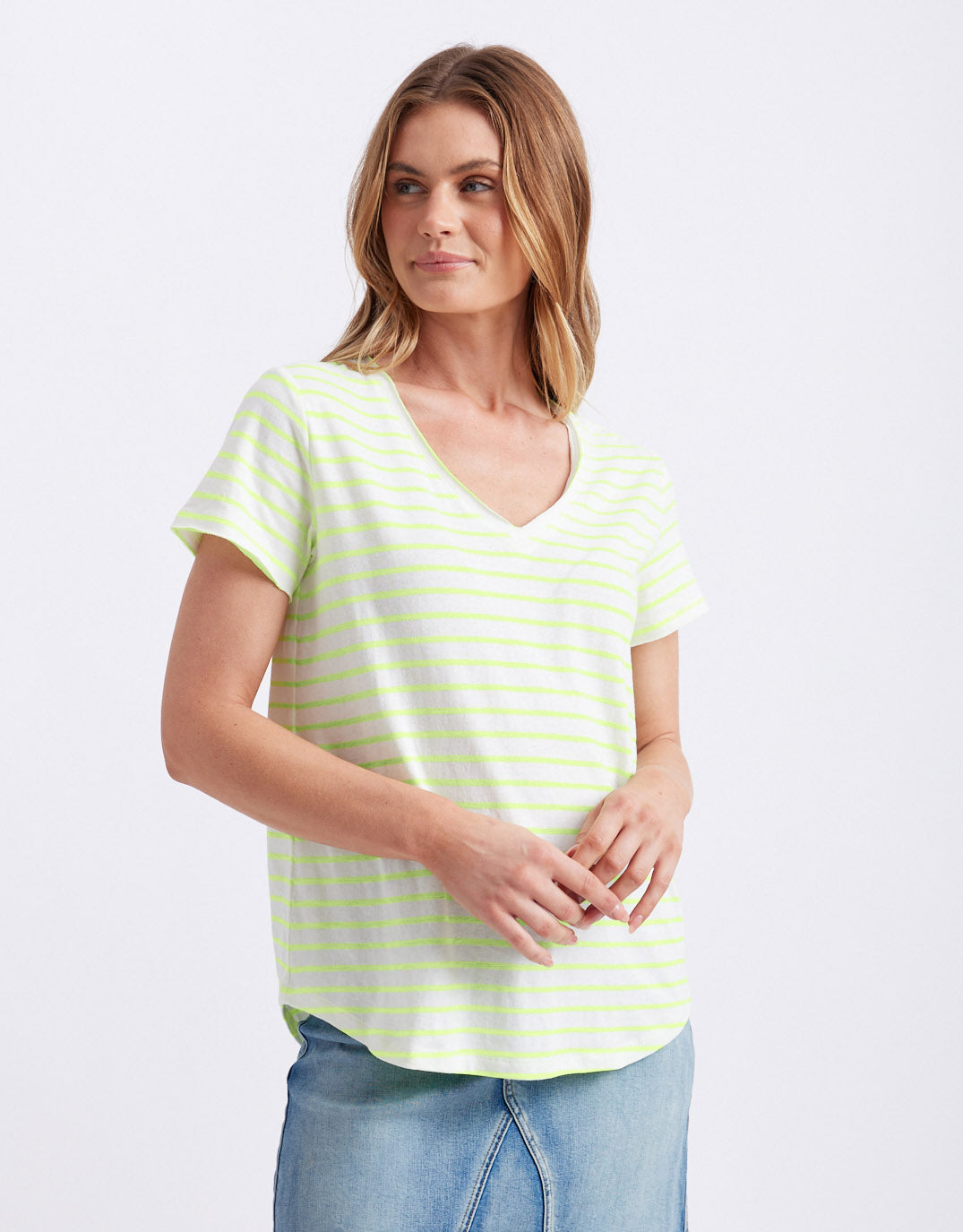 white-co-neon-vee-tee-neon-yellow-womens-clothing