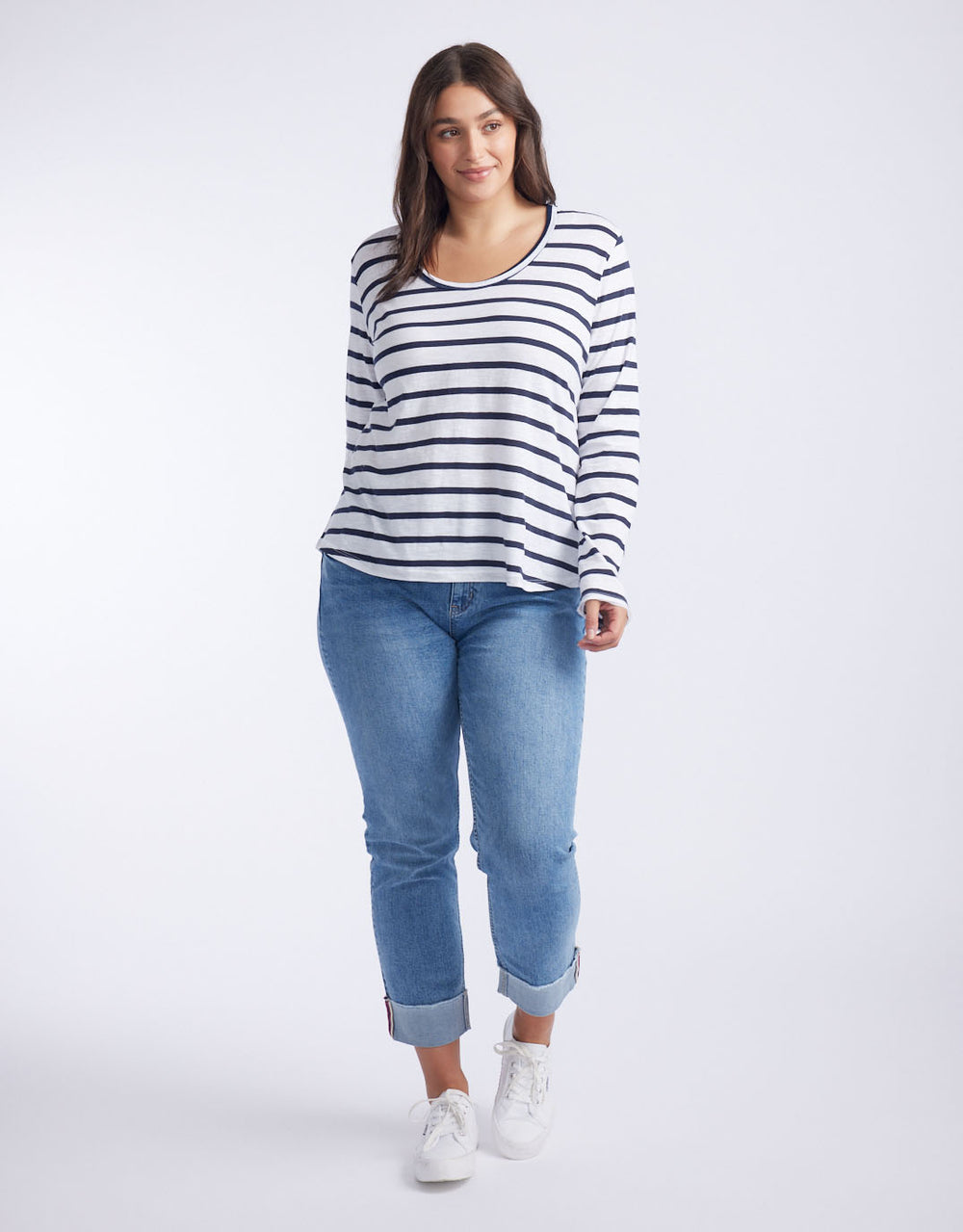 white-co-original-round-neck-long-sleeve-t-shirt-navy-white-stripe-womens-clothing