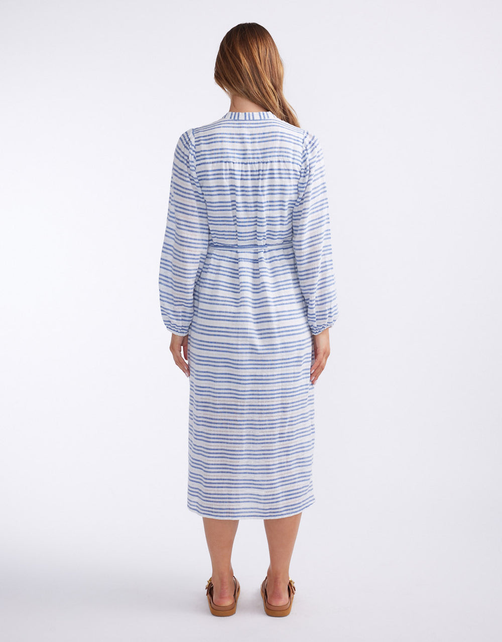 white-co-palm-island-dress-blue-white-stripe-womens-clothing