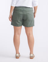 Coco Denim Short - Khaki