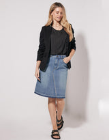 Timeless Ponte Blazer - Black