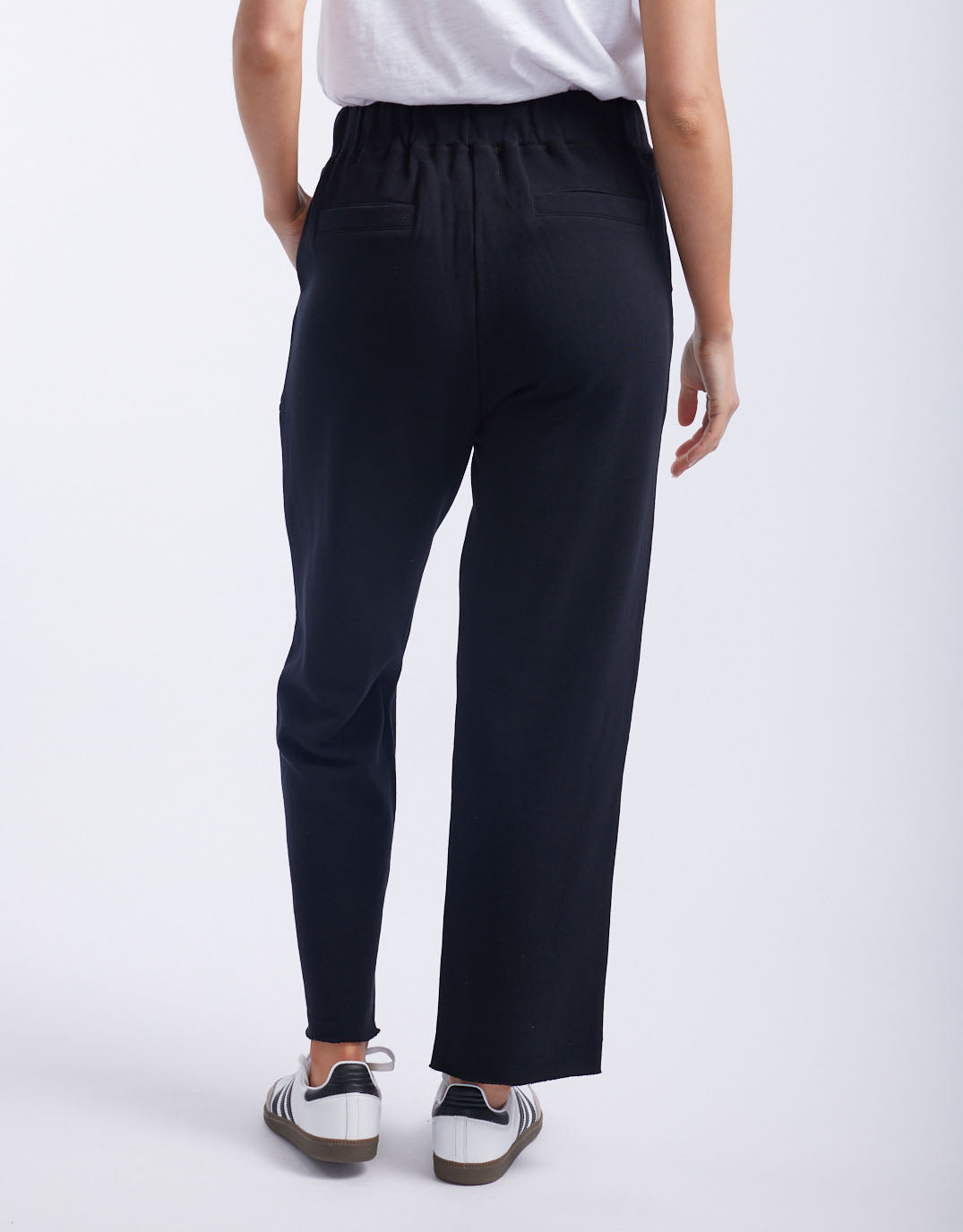 white-co-raw-edge-lounge-pant-black-womens-clothing