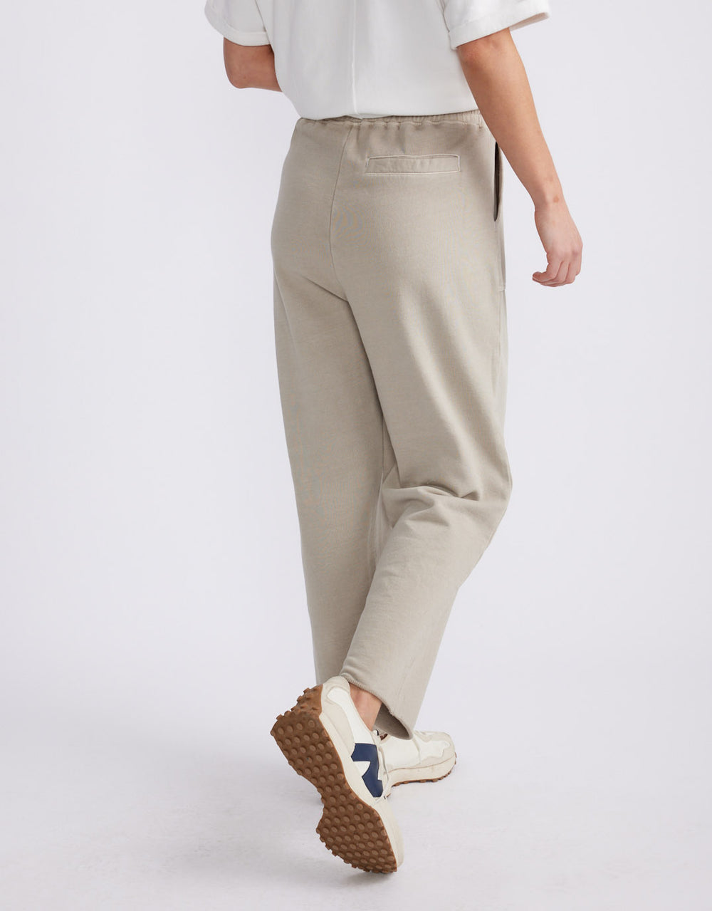 Raw Edge Lounge Pant - Washed Stone