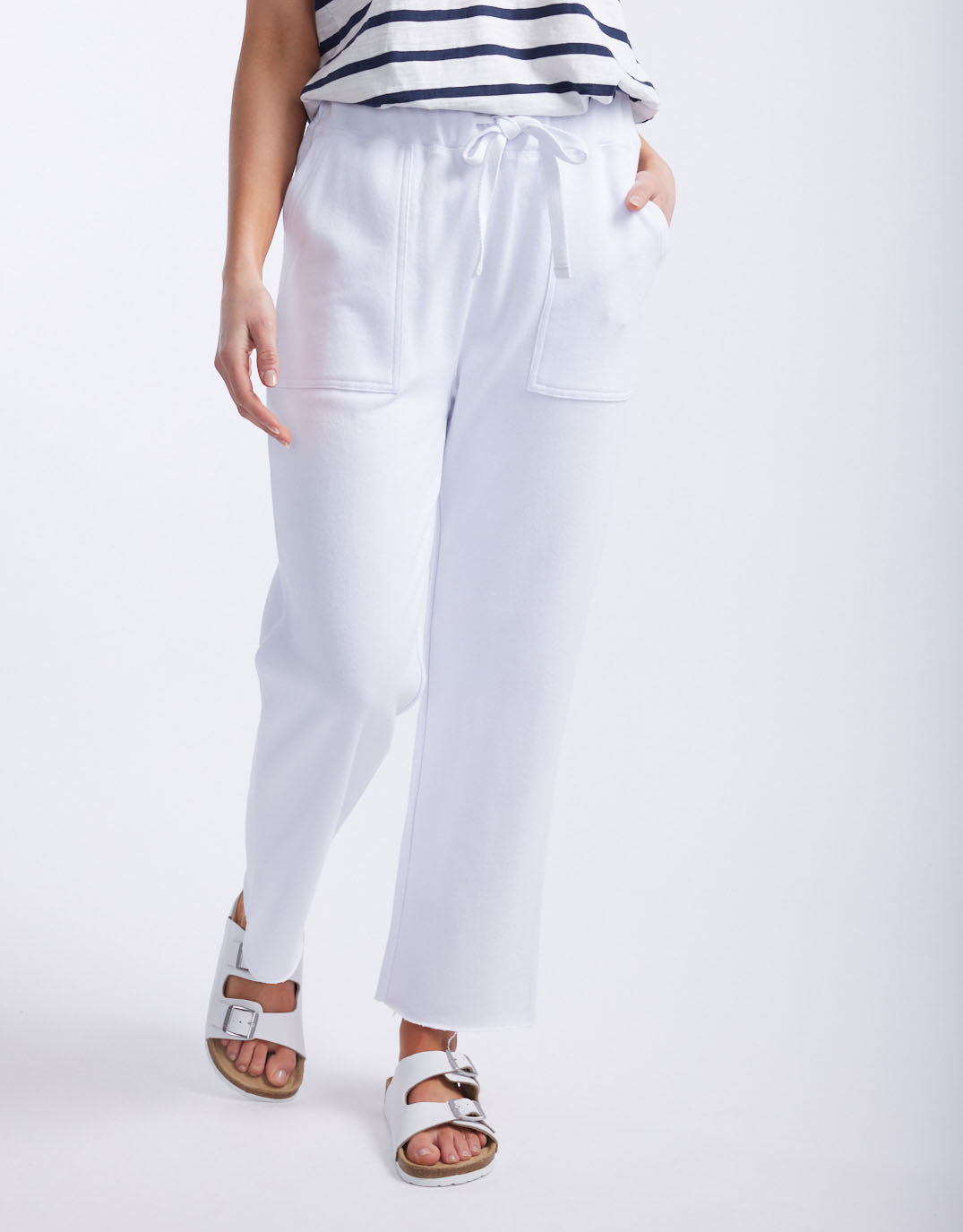 white-co-raw-edge-lounge-pant-white-womens-clothing