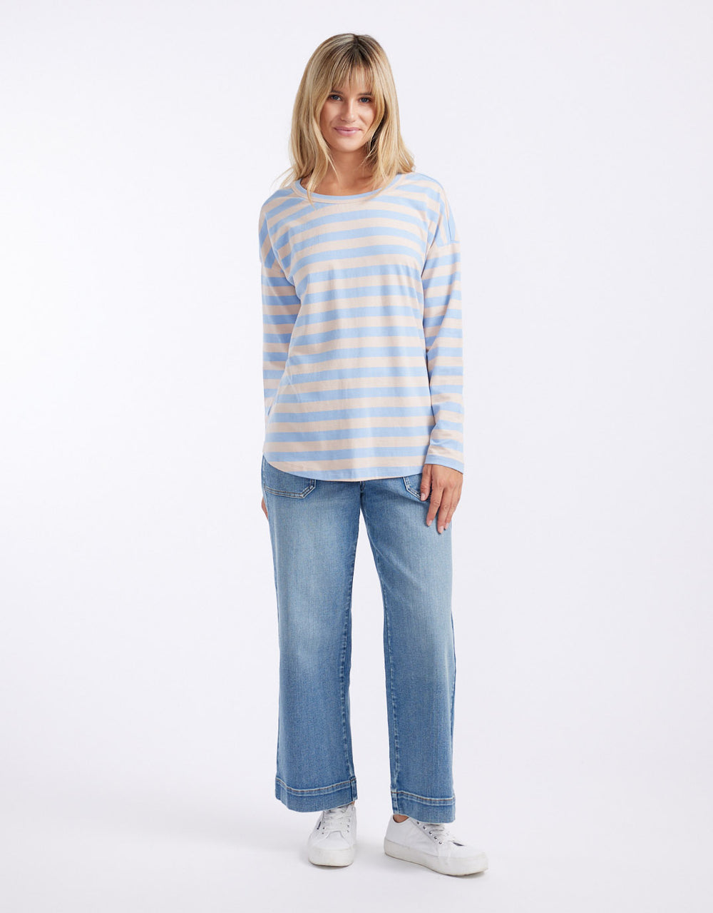 white-co-relaxed-long-sleeve-t-shirt-dusty-rose-blue-womens-clothing