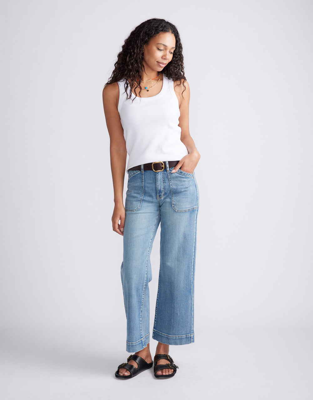 Rib Tank - White