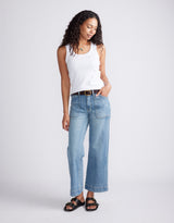 Rib Tank - White