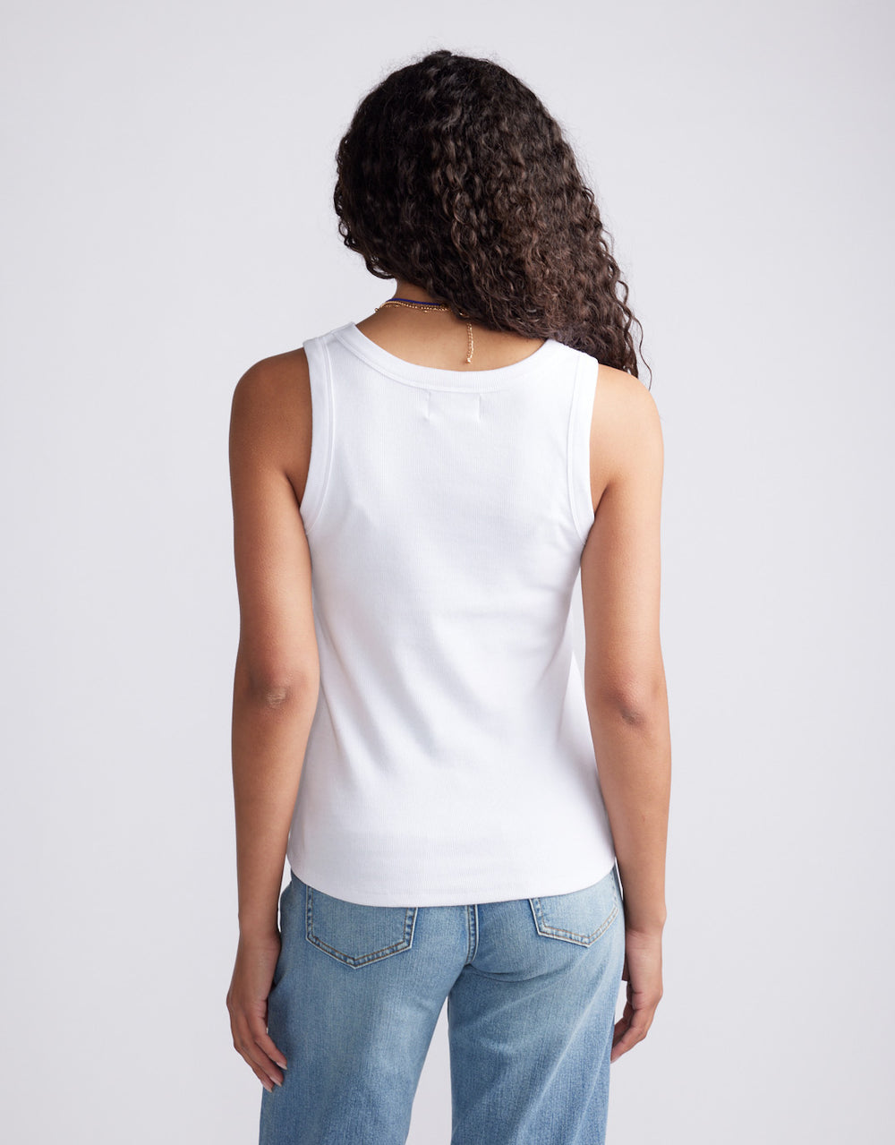Rib Tank - White