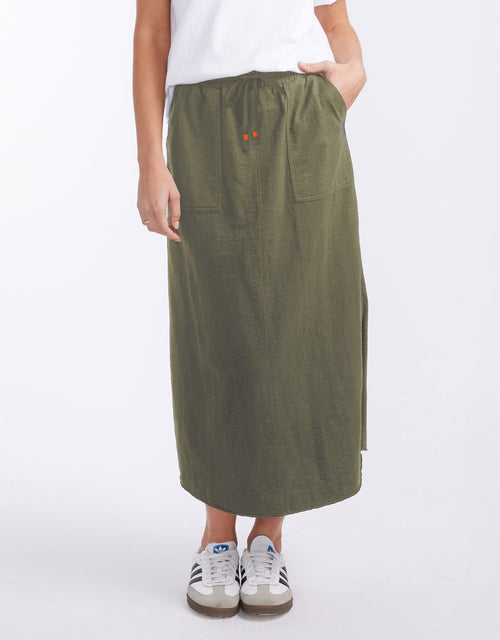 white-co-signature-midi-skirt-khaki-womens-clothing