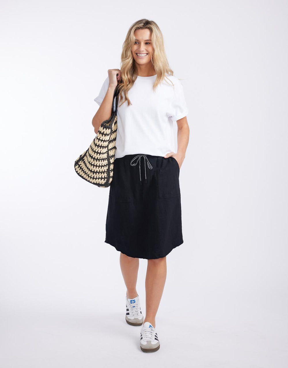 white-co-signature-skirt-black-womens-clothing