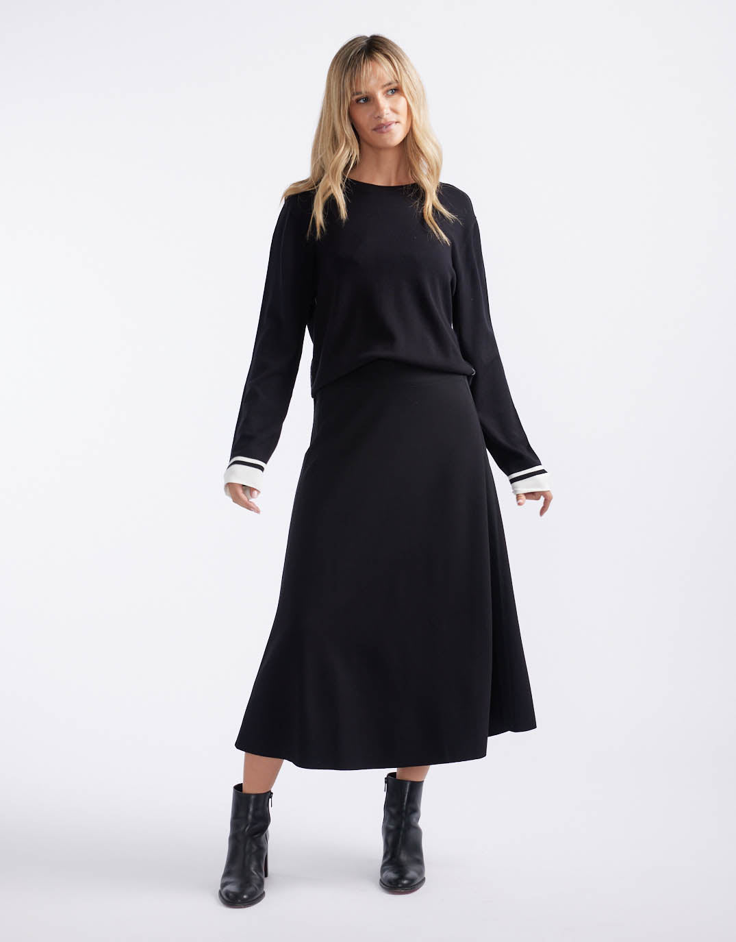white-co-timeless-ponte-midi-skirt-black-womens-clothing