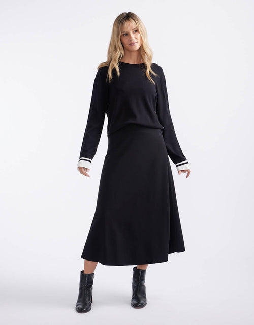 white-co-timeless-ponte-midi-skirt-black-womens-clothing