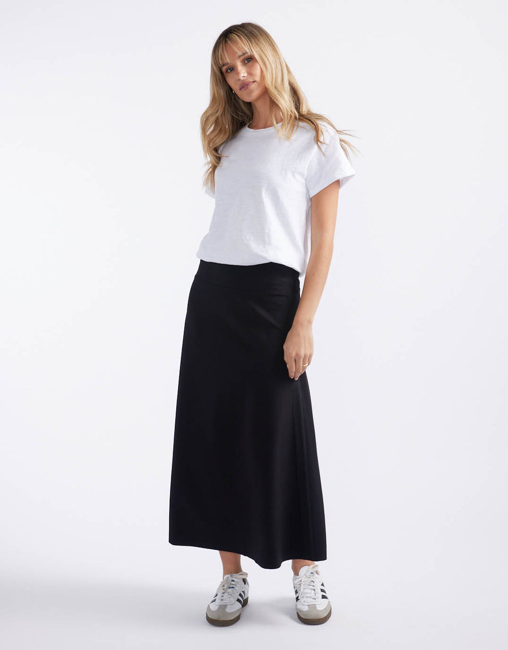 white-co-timeless-ponte-midi-skirt-black-womens-clothing
