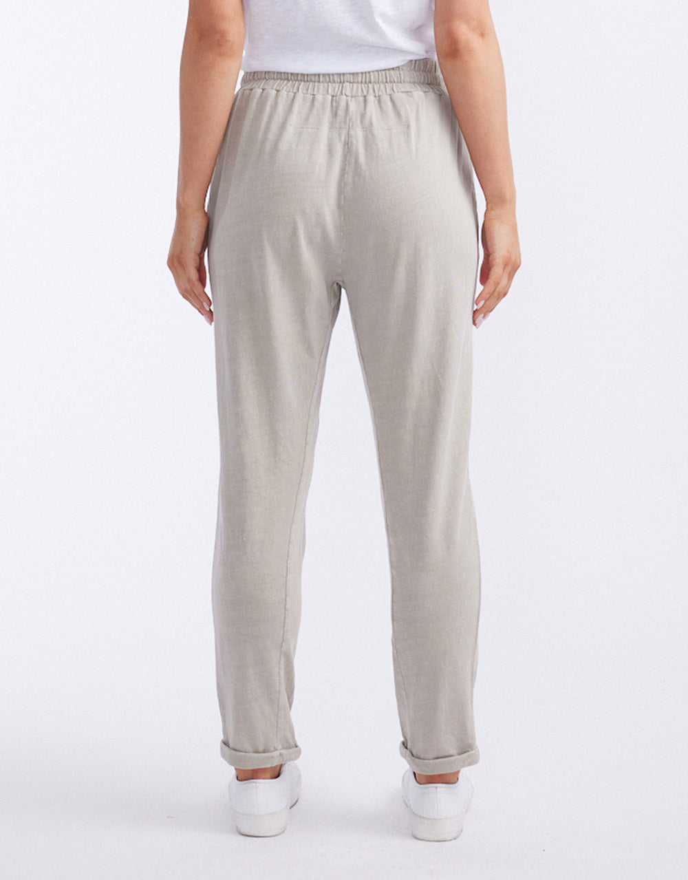 white-co-turn-back-heavy-slub-lounge-pant-stone-womens-clothing