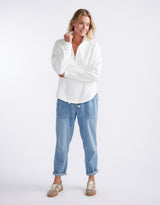 white-co-unwind-half-zip-sweater-white-womens-clothing