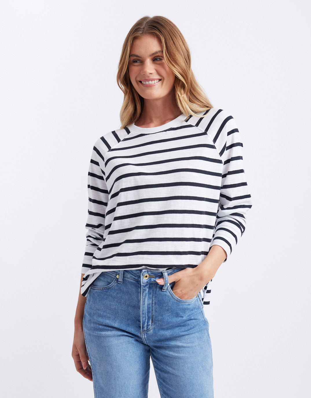 white-co-yasmin-long-sleeve-top-white-black-stripe-womens-clothing