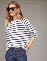 white-co-yasmin-long-sleeve-top-white-black-stripe-womens-clothing