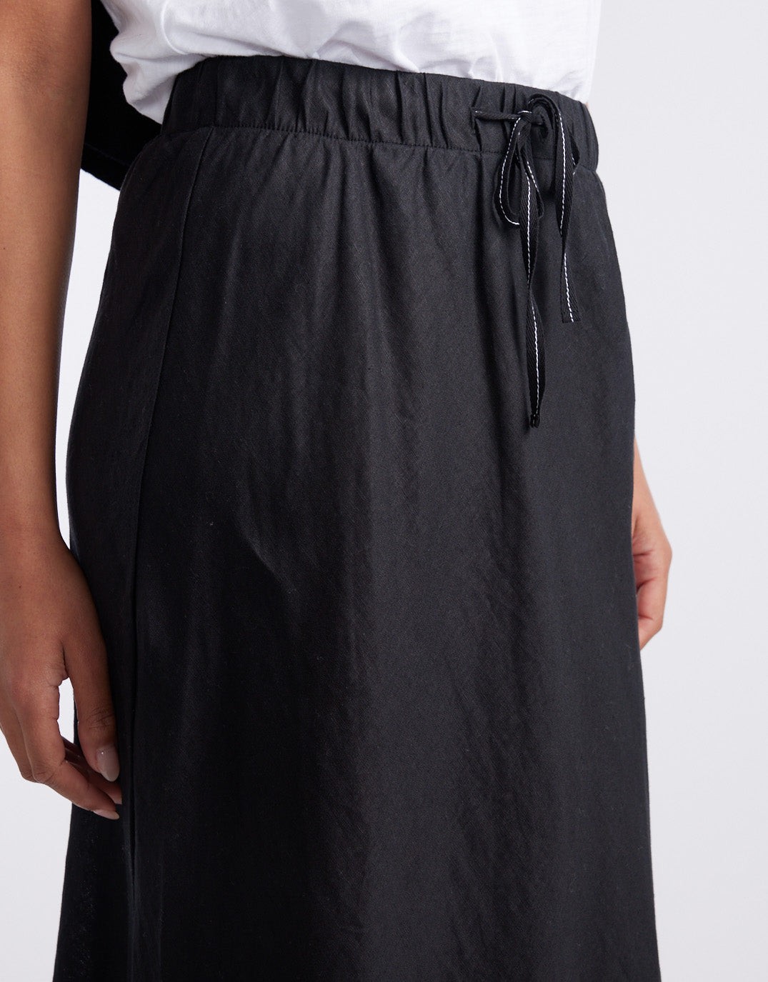 white-co_linen-slip-skirt-black-womens-clothing