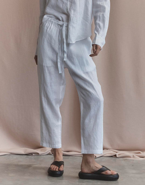Abigail Pant - White