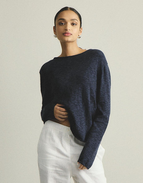 Harper Sweater - Navy
