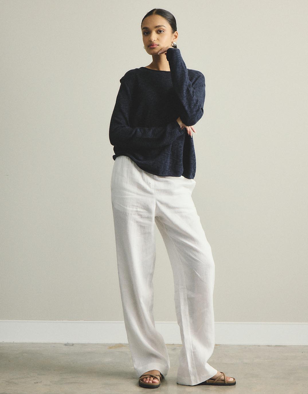 Harper Sweater - Navy