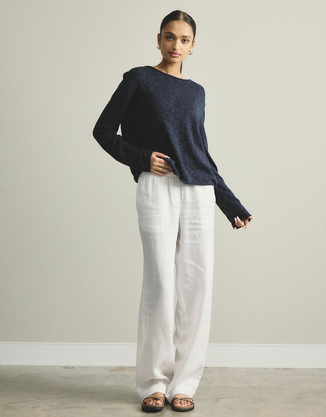 Harper Sweater - Navy