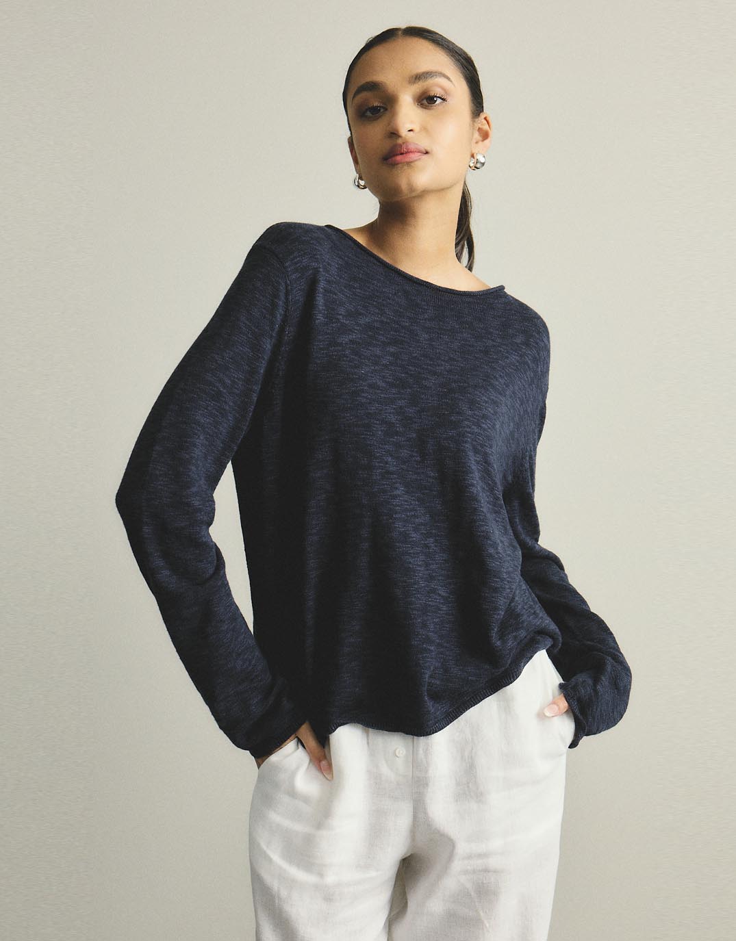Harper Sweater - Navy